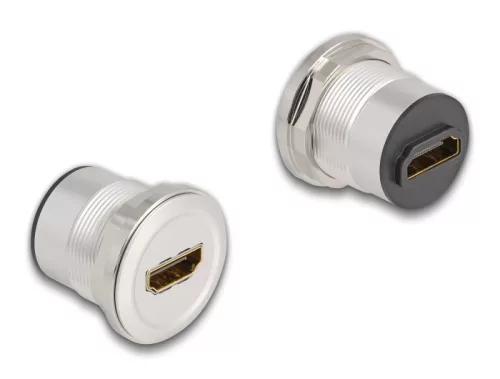 Delock HDMI beépített anya 8K 60 Hz alumínium (DL-88191)