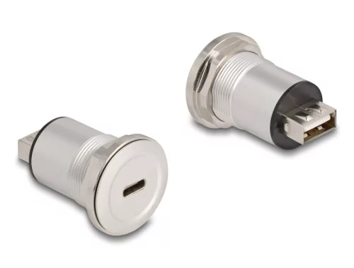 Delock USB 2.0 Type-C    A-típusú beépített anya alumínium (DL-88193)