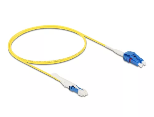 Delock Optikai szálas kábel CS apa - LC Duplex egyszeres mód G657A2 / OS2 Uniboot 1 m (DL-88299)