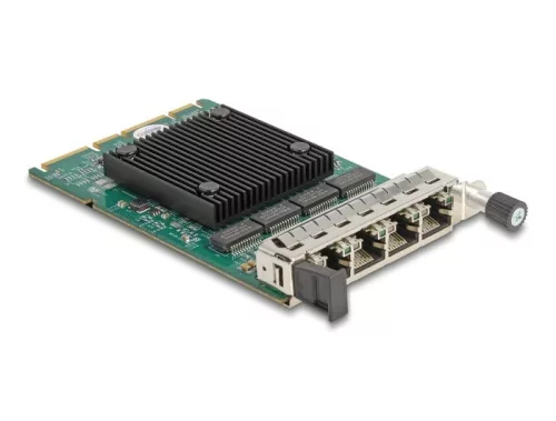 Delock OCP 3.0 kártya - 4 x RJ45 Gigabit LAN (DL-88300)