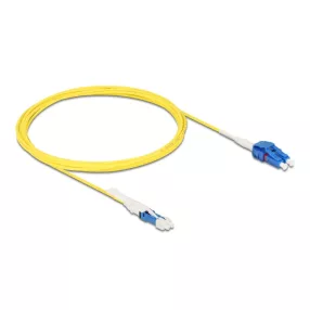   Delock Optikai szálas kábel CS apa - LC Duplex egyszeres mód G657A2 / OS2 Uniboot 3 m (DL-88315)