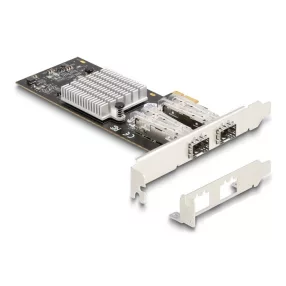   Delock PCI Express x1 Kártya - 2 x SFP bővítőhely Gigabit LAN (DL-88336)
