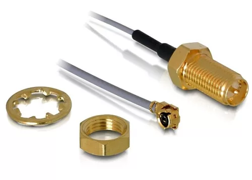 Delock WLAN - SMA antenna csatlakozás, 20 cm (DL-88340)