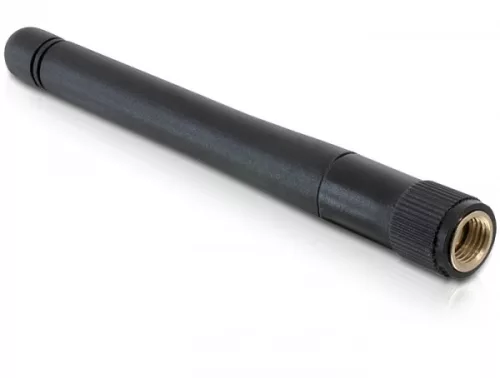 Delock WLAN antenna RP-SMA vízálló, fekete (DL-88394)