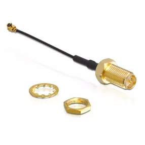Delock WLAN SMA antenna csatlakozás, 5 cm (DL-88409)