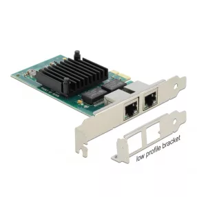 Delock PCI Express kártya - 2 x Gigabit LAN (DL-88502)