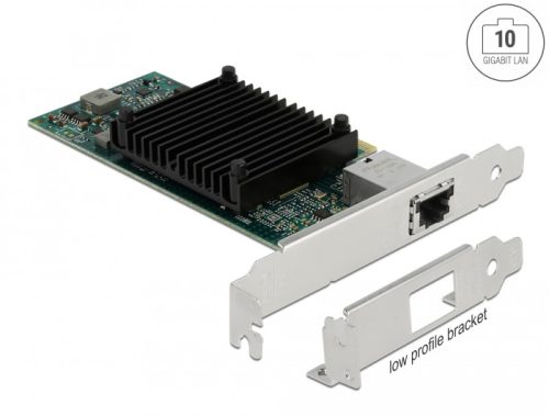 Delock PCI Express x8 Kártya 1 x RJ45 10 Gigabit LAN i82599