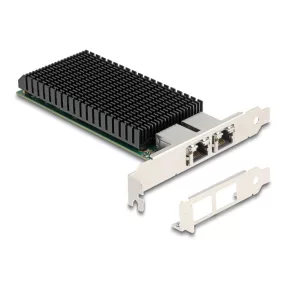   Delock PCI Express x8 hálózati kártya 10 Gigabit LAN 2 x RJ45 X540 (DL-88522)