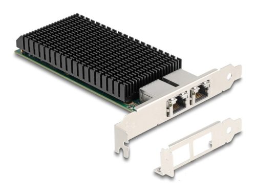 Delock PCI Express x8 hálózati kártya 10 Gigabit LAN 2 x RJ45 X540