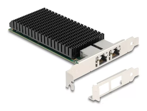 Delock PCI Express x8 hálózati kártya 10 Gigabit LAN 2 x RJ45 X540 (DL-88522)