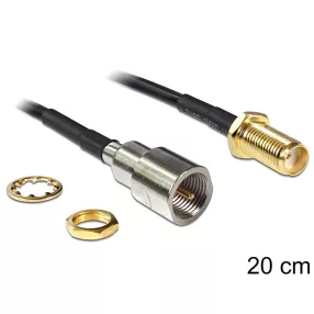   Delock antennakábel SMA csatlakozódoboz> FME dugó 200 mm (DL-88587)