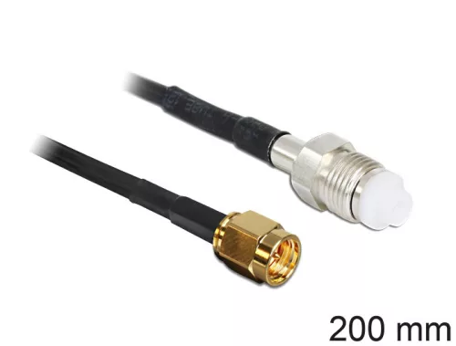 Delock SMA dugó > FME jack RG-174, 200 m (DL-88596)