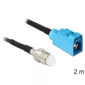 Delock FME jack > FAKRA Z jack RG-174, 2 m (DL-88630)