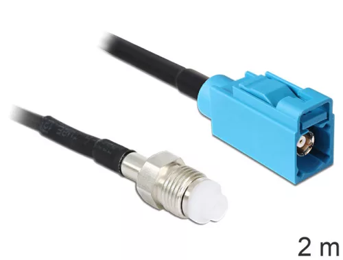 Delock FME jack > FAKRA Z jack RG-174, 2 m (DL-88630)
