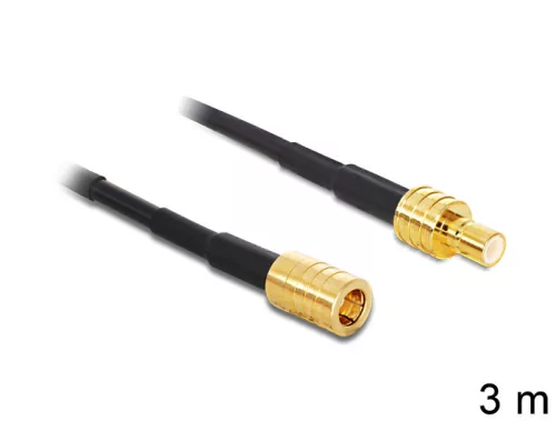 Delock SMB dugó > SMB jack RG-174, 3 m (DL-88648)