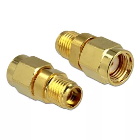 Delock adapter RP-SMA dugó > SMA dugó (DL-88728)