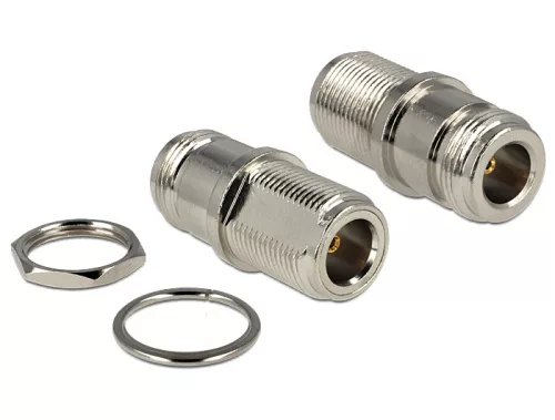 Delock N jack > N jack bulkhead adapter (DL-88803)