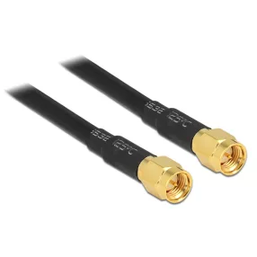   Delock antenna kábel SMA dugó > SMA dugó LMR195 5 m (DL-88891)