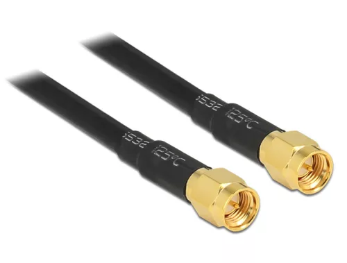 Delock antenna kábel SMA dugó > SMA dugó LMR195 10 m (DL-88893)