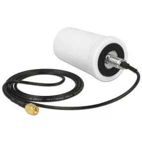   Delock GSM/UMTS antenna SMA 0,7 ~ 1,6 dBi mindenirányú fehér kültéri antenna 0,7 ~ 1,6 dBi (DL-88986)