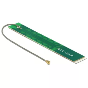   Delock LTE Antenna MHF /U.FL-LP-068 Kompatibilis dugó 3 dBi PCB belső öntapadós ragasztó szerelés (DL-88988)