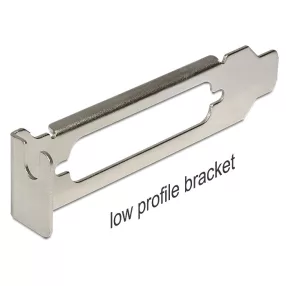 Delock kis méretű keret SUB-D 25 nyílással (DL-89230)