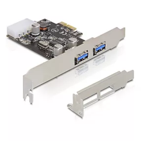 Delock PCI Express kártya > 2x USB 3.0, 5Gbps (DL-89243)