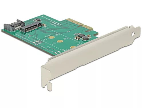 Delock PCI expressz kártya 1db belső M.2 NGFF csatlakozással (DL-89381)