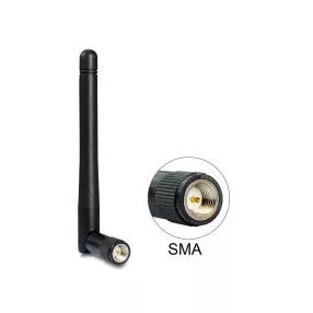   Delock WLAN 802.11 ac/a/h/b/g/n antenna SMA 2 dBi 2 dBi minden irányú csatlakozóval (DL-89437)