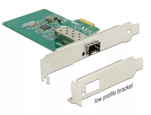 Delock PCI Express kártya > 1 x SFP slot Gigabit LAN (DL-89481)