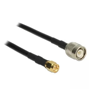   Delock Antennakábel TNC dugó > SMA dugó RG-58 C/U 5 m (DL-89509)