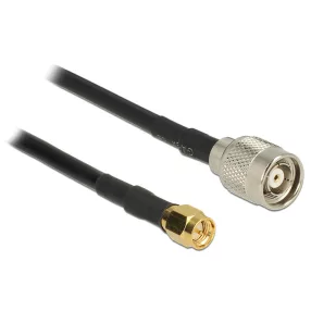   Delock antenna kábel RP-TNC dugó > SMA dugó RG-58 C/U 7,5 m (DL-89512)
