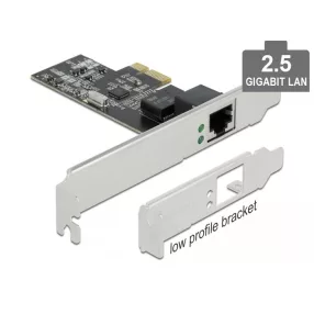   Delock PCI Express x1 kártya - 1 x 2,5 Gigabit LAN (DL-89564)
