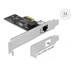   Delock PCI Express x1 kártya - 1 x 2,5 Gigabit LAN (DL-89598)