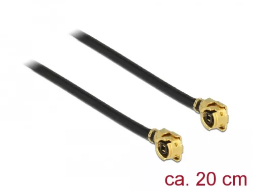 Delock Antenna kábel MHF / U.FL-LP-068 kompatibilis apa csatlakozó > MHF / U.FL-LP-068 kompatibilis (DL-89608)