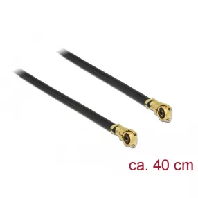   Delock Antenna kábel MHF IV/HSC MXHP32 kompatibilis apa csatlakozó > MHF IV/HSC MXHP32 kompatibilis (DL-89645)