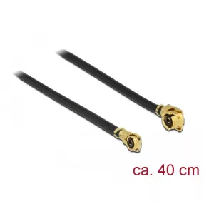   Delock Antenna kábel MHF / U.FL-LP-068 kompatibilis apa csatlakozó > MHF IV/ HSC MXHP32 kompatibilis (DL-89650)