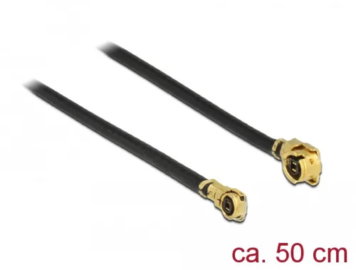 Delock Antenna kábel MHF / U.FL-LP-068 kompatibilis apa csatlakozó > MHF IV/ HSC MXHP32 kompatibilis (DL-89651)