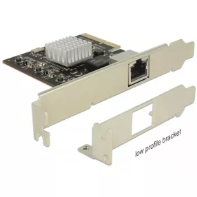  Delock PCI Express kártya > 1 x 10 Gigabit LAN NBASE-T RJ45 (DL-89654)