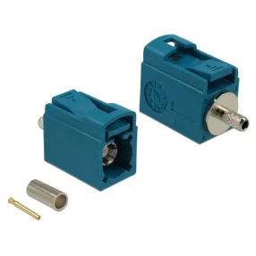  Delock FAKRA Z 21 mm (rövid) anya a krimpeléshez (DL-89709)