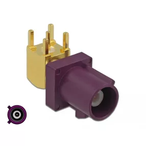 Delock FAKRA D-dugó 90  PCB (DL-89775)