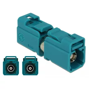   Delock Adapter, FAKRA Z csatlakozóhüvely > FAKRA Z csatlakozóhüvely (DL-89856)