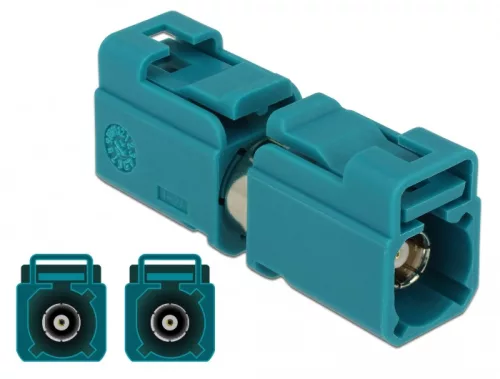 Delock Adapter, FAKRA Z csatlakozóhüvely > FAKRA Z csatlakozóhüvely (DL-89856)