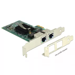 Delock PCI Express Kártya > 2 x Gigabit LAN (DL-89944)
