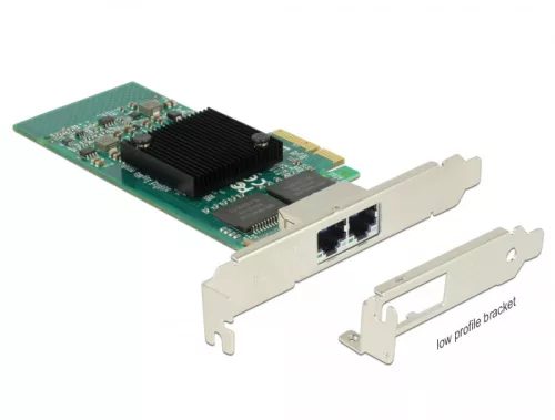 Delock PCI Express Kártya > 2 x Gigabit LAN (DL-89945)