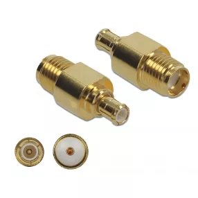 Delock Adapter SMA-hüvely apa MCX-dugó 10 GHz (DL-89959)