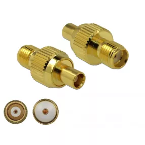   Delock Adapter, SMA csatlakozóhüvely apa MCX csatlakozóhüvely 3 GHz (DL-89988)