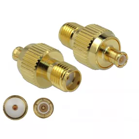 Delock Adapter SMA-hüvely apa MCX-dugó 3 GHz (DL-89989)