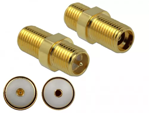Delock Adapter, SMA csatlakozóhüvely apa RP-SMA csatlakozóhüvely 3 GHz (DL-89992)