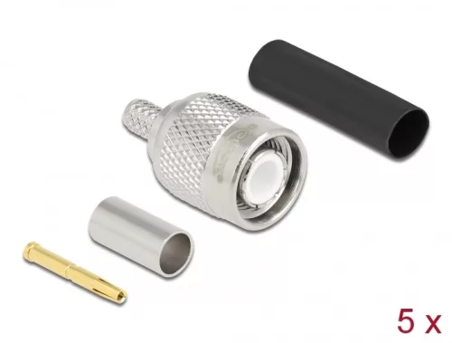 Delock TNC apa LMR 200 krimpelésére illeszkedő süllyesztő csővel (DL-90019)